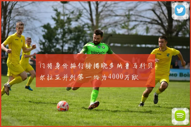 门将身价排行榜揭晓多纳鲁马科贝尔拉亚并列第一均为4000万欧