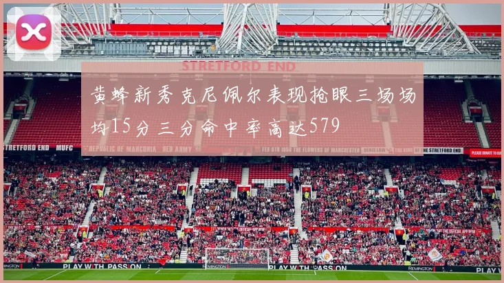 黄蜂新秀克尼佩尔表现抢眼三场场均15分三分命中率高达579